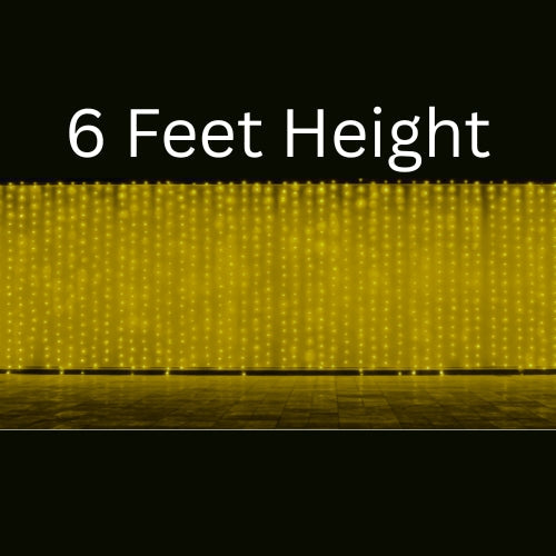 6 Feet Yellow Colour