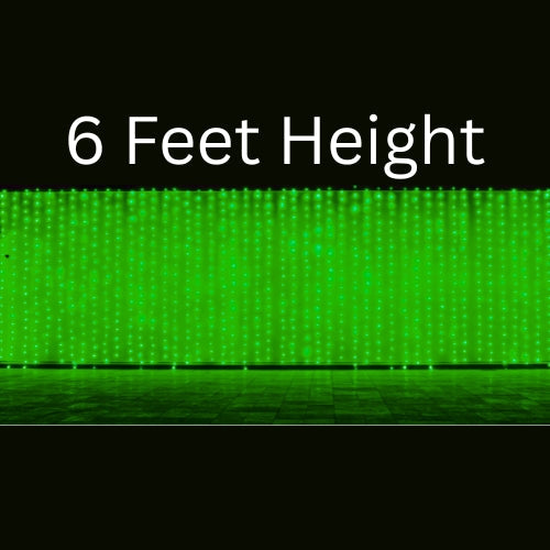 6 Feet Green Colour