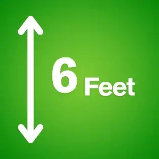 6 feet height