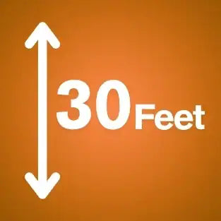 30 feet height
