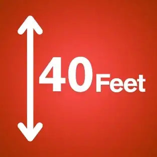 40 feet height