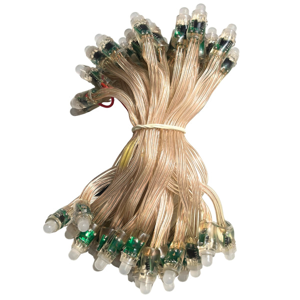 Pixel LED 5inch Gel wire (Multicolor, WS2811, 50LEDs) 20 Feet Length