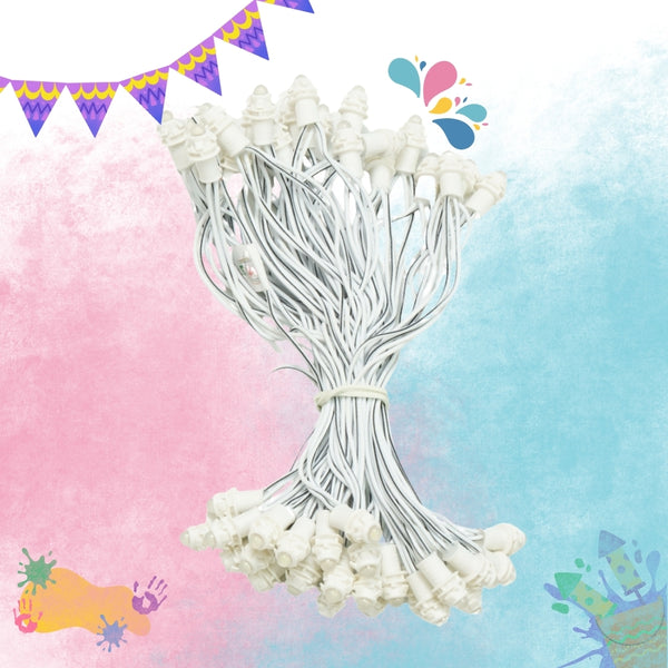 Pixel LED 5inch (Single Color, 50LEDs) 20 Feet Length - White