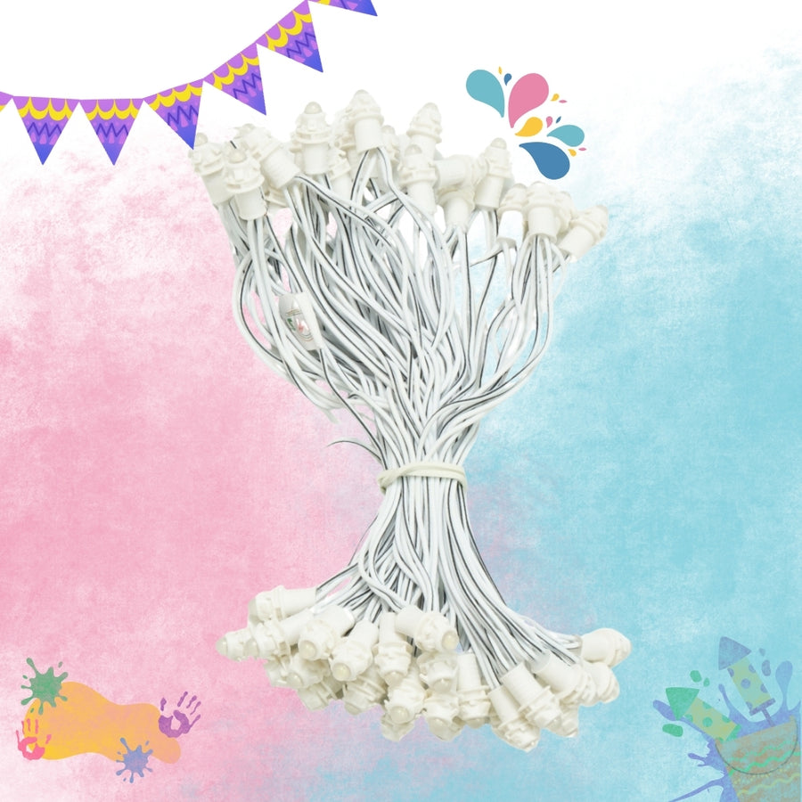 Pixel LED 5inch (Single Color, 50LEDs) 20 Feet Length - White