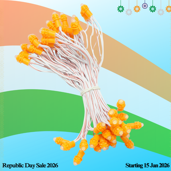 Pixel LED 5inch (Single Color, 50LEDs) 20 Feet Length - Warm White