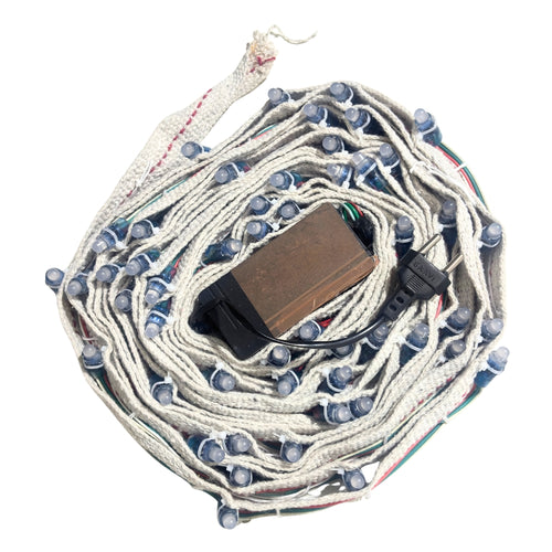 50 LED Niwar Patta Belt - 30 Feet with Adapter, Controller