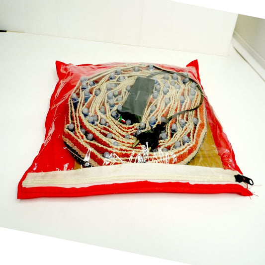 70 LED Niwar Patta Belt - 35 Feet with Adapter, Controller, and Heavy-Duty Copper Wire