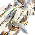 High-Quality 100 LED Cap Niwar Patta Belt - 40 Feet with Adapter, Controller, and Heavy-Duty Copper Wire