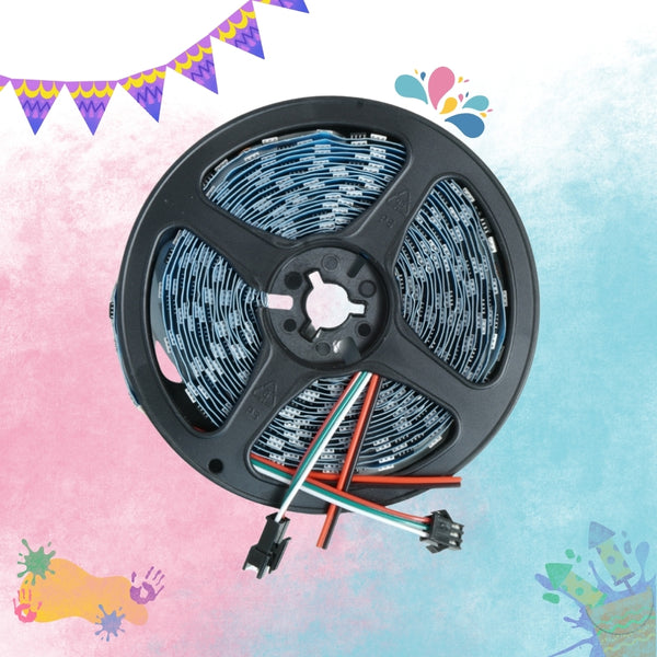 12v WS2811 Addressable Led Strip 60LPM 5meter (Non Waterproof )