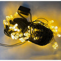 12mm Diamond Cut Warm White Colour Fairy Light For Diwali, Christmas & Festive Decoration (20m)
