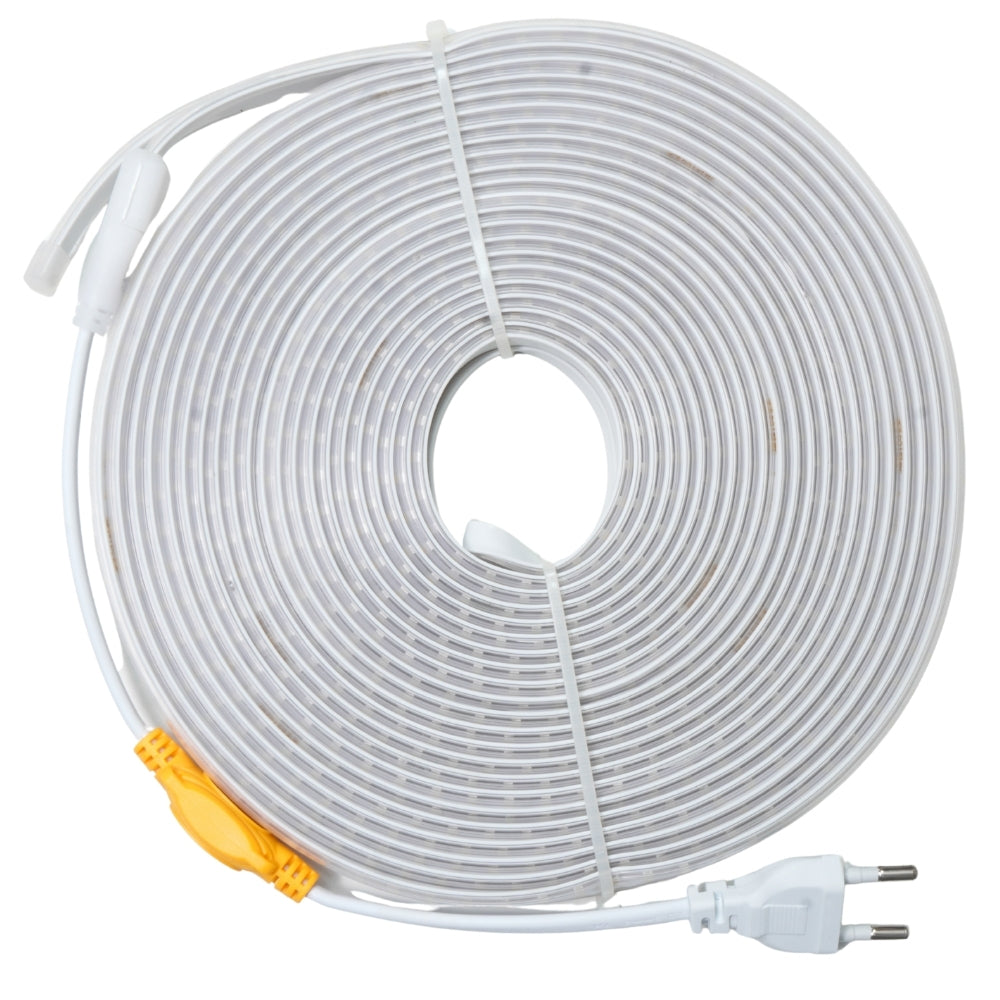 20 Meter LED Rope Light Warm White – Waterproof Cove Light for False C ...