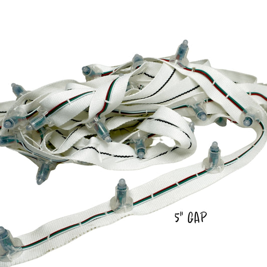 High-Quality 50 LED Niwar Patta Belt – 20 Feet, Heavy-Duty Copper Wire Pixel