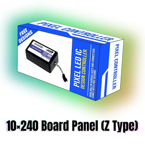 Pixel LED IC Controller for Board Panel Z Type 10×240 – 30+ Dynamic Effects