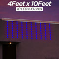 4Feet x 10Feet Single Colour 12 mm SMD Toran For Decorations