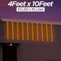 4Feet x 10Feet Single Colour 12 mm SMD Toran For Decorations