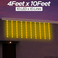 4Feet x 10Feet Single Colour 12 mm SMD Toran For Decorations