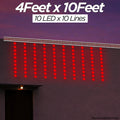 4Feet x 10Feet Single Colour 12 mm SMD Toran For Decorations