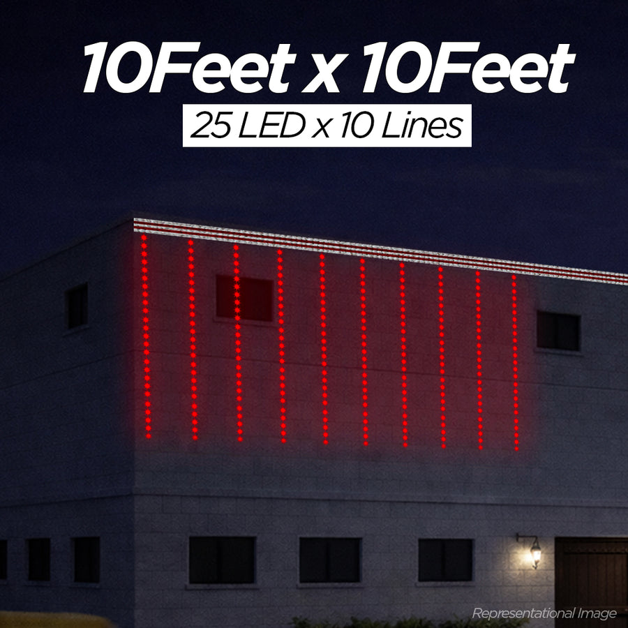 10Feet x 10Feet Single Colour 12 mm SMD Toran For Decorations