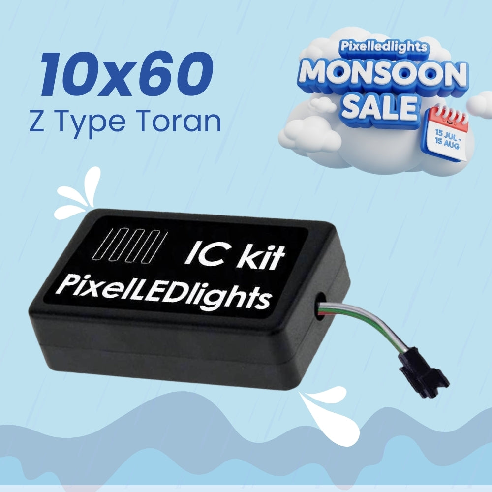 Pixel LED IC Controller for Toran Z Type 10×60 – 30+ Dynamic Effects