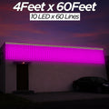 4Feet x 50Feet Single Colour 12 mm SMD Toran For Decorations