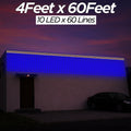 4Feet x 60Feet Single Colour 12 mm SMD Toran For Decorations