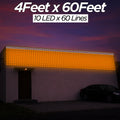 4Feet x 60Feet Single Colour 12 mm SMD Toran For Decorations