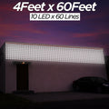 4Feet x 60Feet Single Colour 12 mm SMD Toran For Decorations