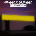 4Feet x 60Feet Single Colour 12 mm SMD Toran For Decorations