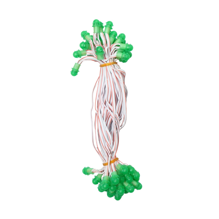 Pixel LED 7inch (Frosted Single Color, 50LEDs) 28 Feet Length – Green