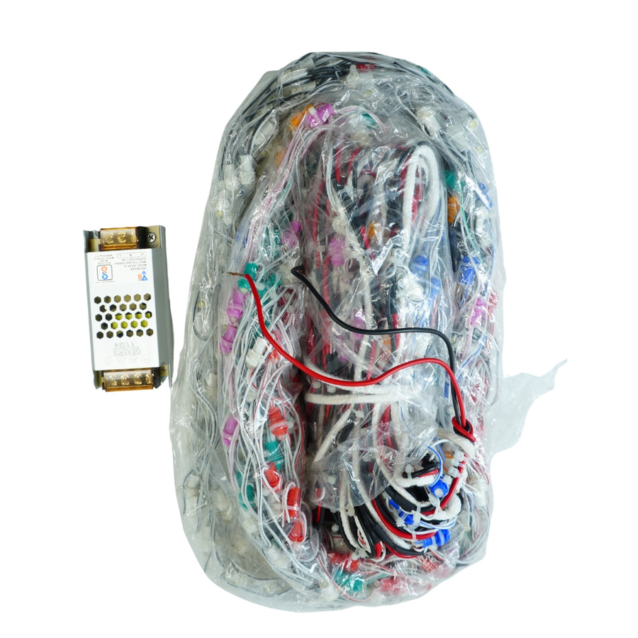 V Shape Single Color Setup 5ft x 25ft