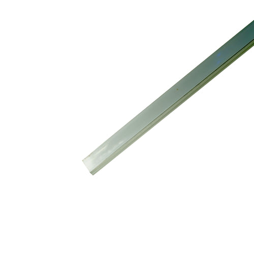 Aluminium Rectangular Surface Profile Light Channels with Diffused Cover (6.5 ft) Pack of 10