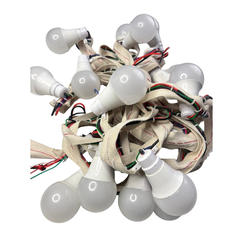 12v 60mm Bulbs Running belt For Events 30 feet ( 20 bulb ) - PixelLEDlights