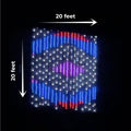 Complete 20x20 ft WS2811 Pixel LED Rope Setup - UHD v3 Controller, 80A SMPS & Wiring