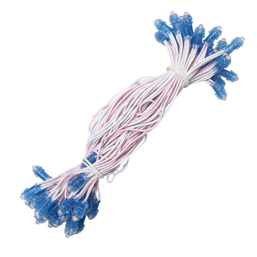 Pixel LED 7 inch (Single Color, 50 LEDs) 28 Feet Length – Pink | Pure Copper Wire