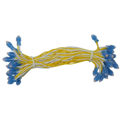 Pixel LED 7 inch (Single Color, 50 LEDs) 28 Feet Length – Yellow | Pure Copper Wire