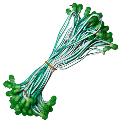 Pixel LED 7inch (Frosted SMD, Single Color, 50 LEDs) 28 Feet Length – Green | Pure Copper Wire