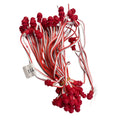 Pixel LED 5nch (Frosted SMD, Single Color, 50 LEDs) 20 Feet Length – Red | Pure Copper Wire