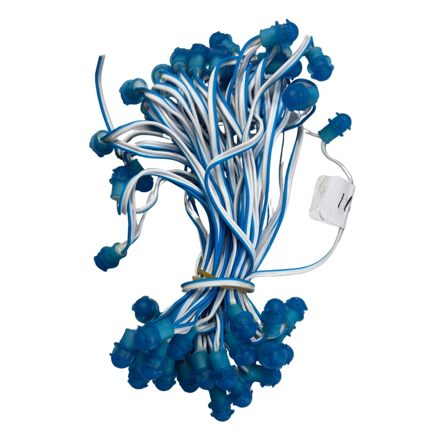 Pixel LED 5inch (Frosted SMD, Single Color, 50 LEDs) 20 Feet Length – Blue | Pure Copper Wire