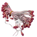 Pixel LED 5inch (Frosted SMD, Single Color, 50 LEDs) 20 Feet Length – Pink | Pure Copper Wire