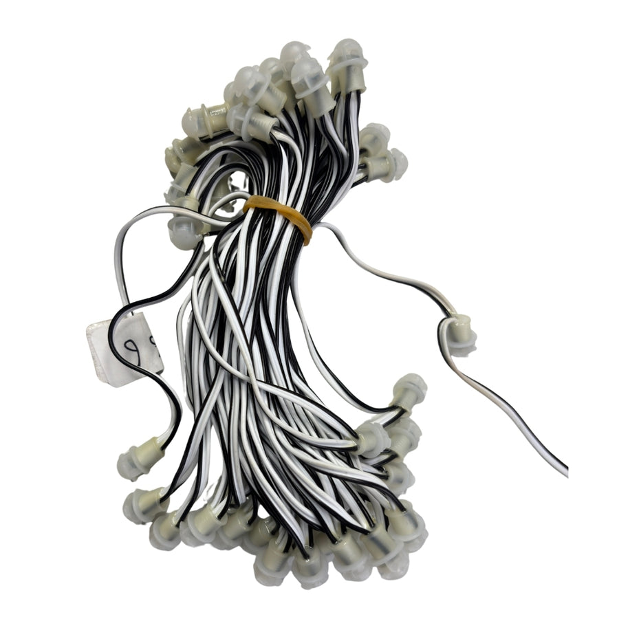 Pixel LED 5inch (Frosted SMD, Single Color, 50 LEDs) 20 Feet Length – White | Pure Copper Wire