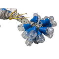 BLUE – 5mm Ice Cube LED Desi Ladi (220V) – High Brightness Decorative String