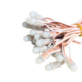 Pixel LED 10mm PVC Wire (Single Color, 50 LEDs) 20 Feet Length – Warm White | Pure Copper Wire