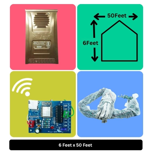 6x50 Feet Toran LED Decoration Wi-Fi Lights – Smart Festive Lighting for Wedding, Home Events