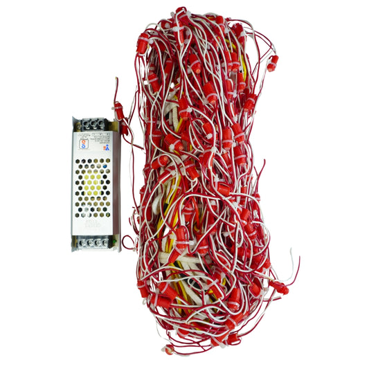 4Feet x 30Feet Red Single Color 9mm High Brightness Toran LED Decoration Lights