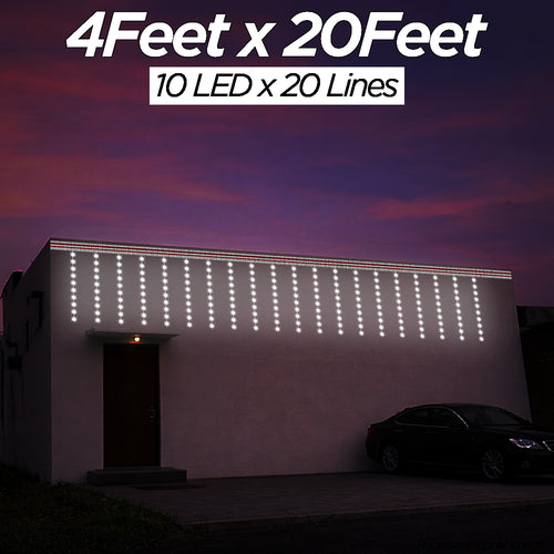 Pixel LED Toran 4Feet x 20Feet Single Colour | 9MM & SMD (7 Colours)
