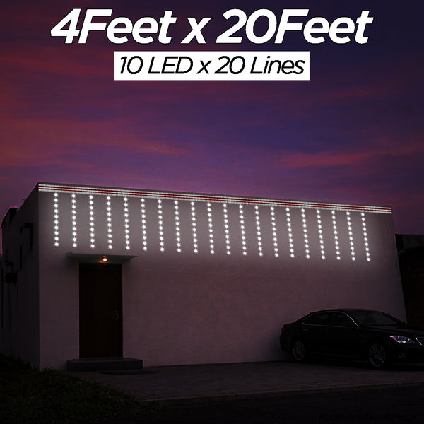 Pixel LED Toran 4Feet x 20Feet Single Colour | 9MM & SMD (7 Colours)