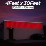 Pixel LED Toran 4Feet x 30Feet Single Colour | 9MM & SMD (7 Colours)