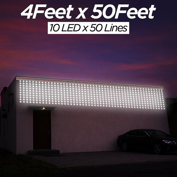 Pixel LED Toran 4Feet x 50Feet Single Colour | 9MM & SMD (7 Colours)