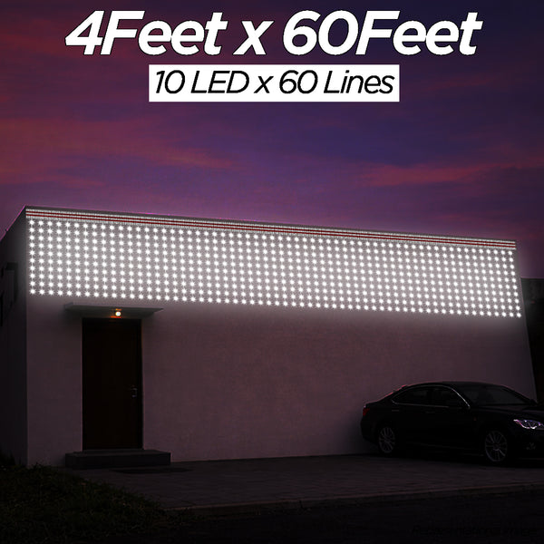Pixel LED Toran 4Feet x 60Feet Single Colour | 9MM & SMD (7 Colours)