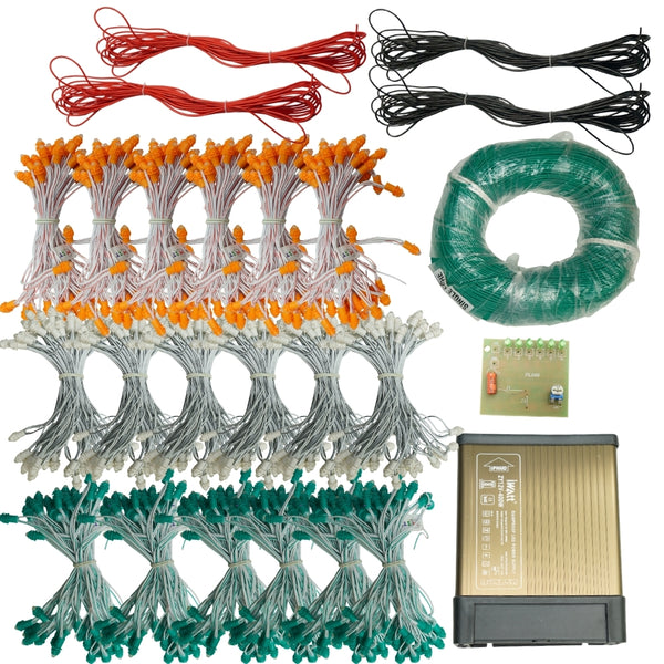 Buy Tiranga LED Setup Raw Material Kit for Decoration & Installation